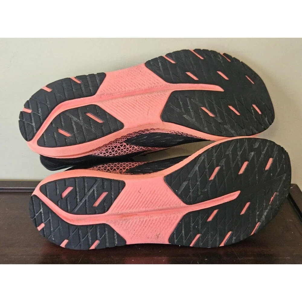 Brooks Womens Hyperion Tempo Running Shoes Black Neon Pink Size 9.5 Sneakers - Picture 6 of 7